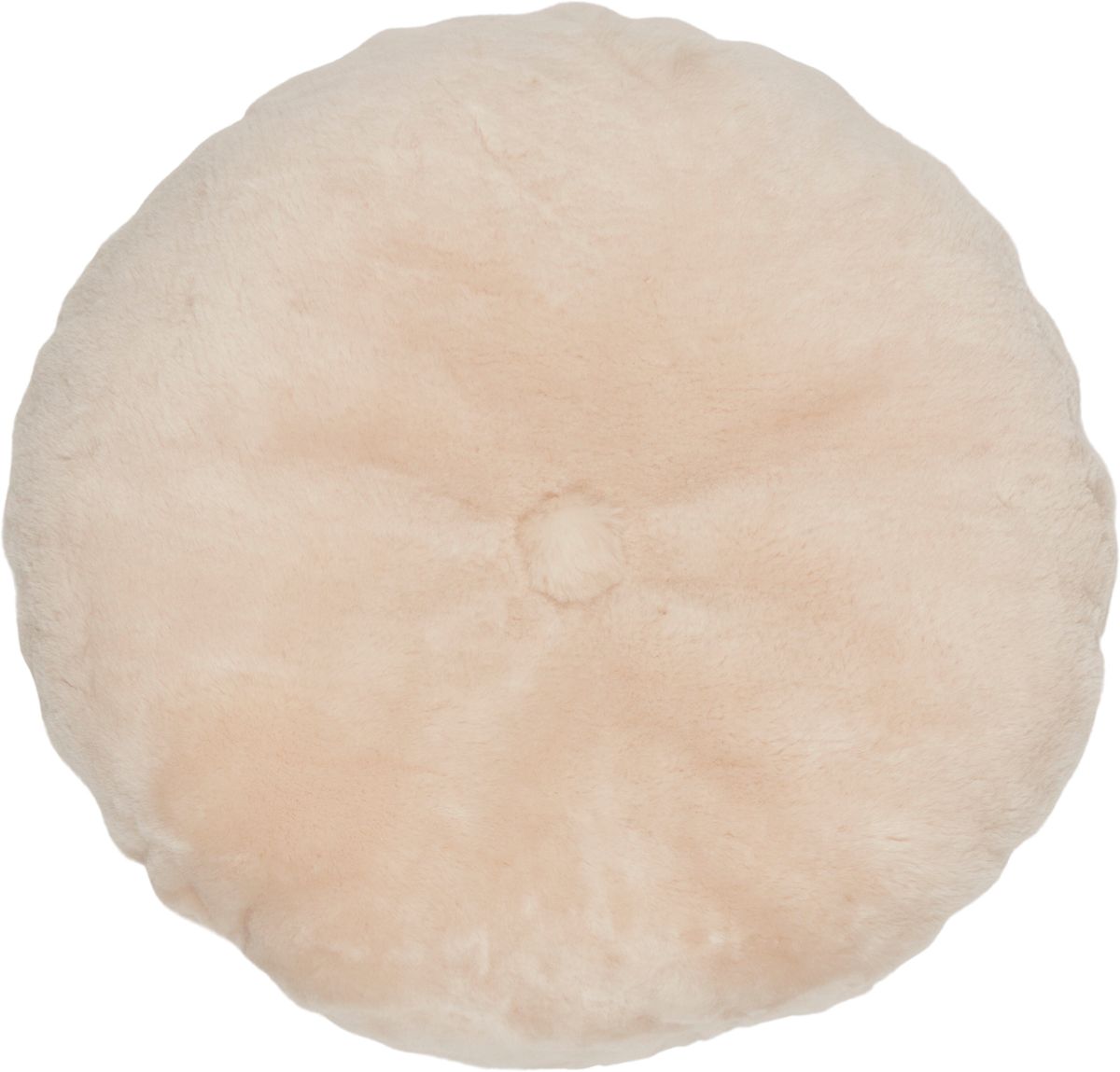Lammfellkissen | Neuseeland | Mokassin | D45 cm Fellkissen | Sheepskinhouse.ch