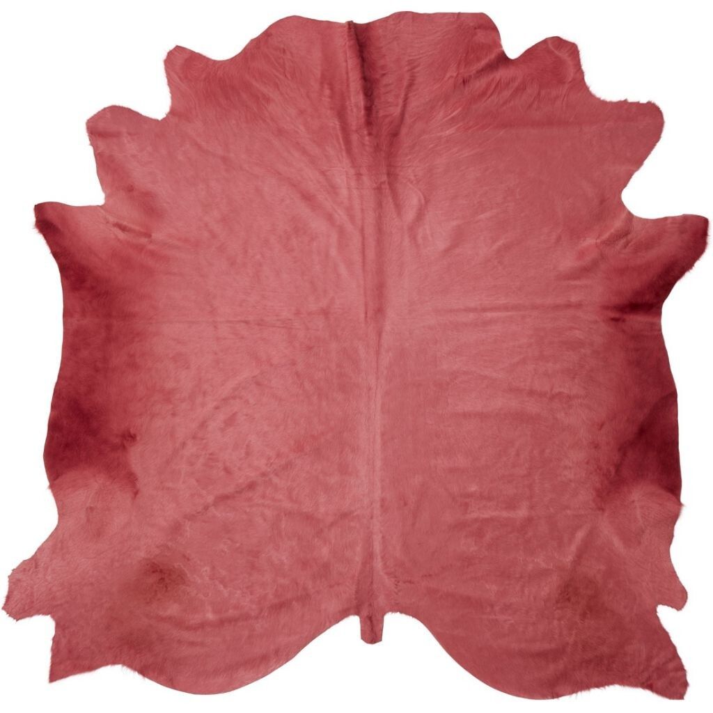 Kuhfell Teppich Unikat | Lila | 4 m² | Nr. 824