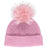 Mathilde Beanie | Wolle, Waschbär Pink/Pink