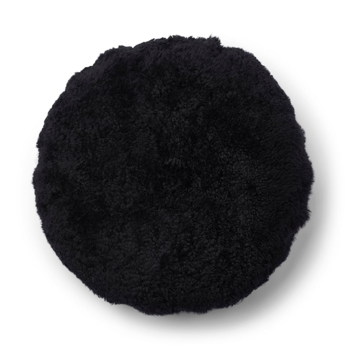 Rundes Fellkissen | Kurzhaar | Neuseeland | Doppelseitig | D40 cm Fellkissen | Sheepskinhouse.ch