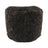 Lammfellpouf Premium | Kurzhaar | Neuseeland | D41x31 cm Schokolade