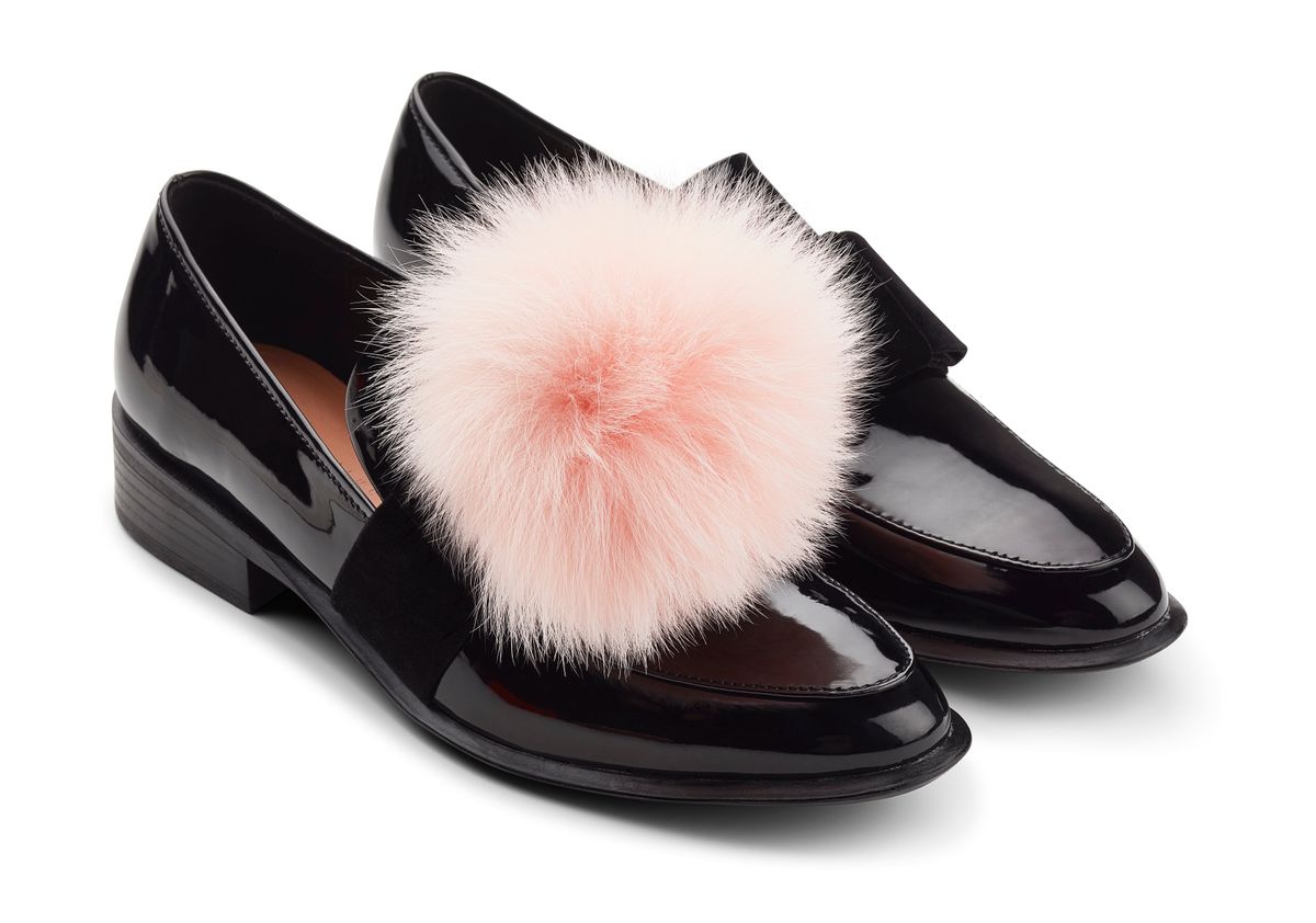 Pompon Schuhclip | Fuchs Fellschuhe | Sheepskinhouse.ch