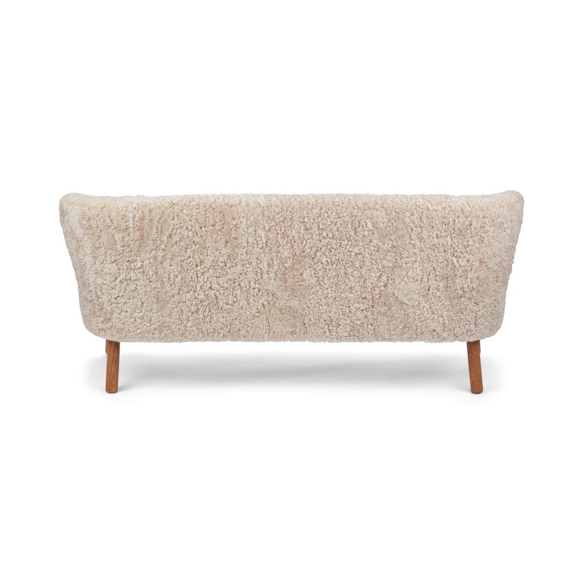 Emanuel Sofa | Zweisitzer | Design Möbel Perlweiß