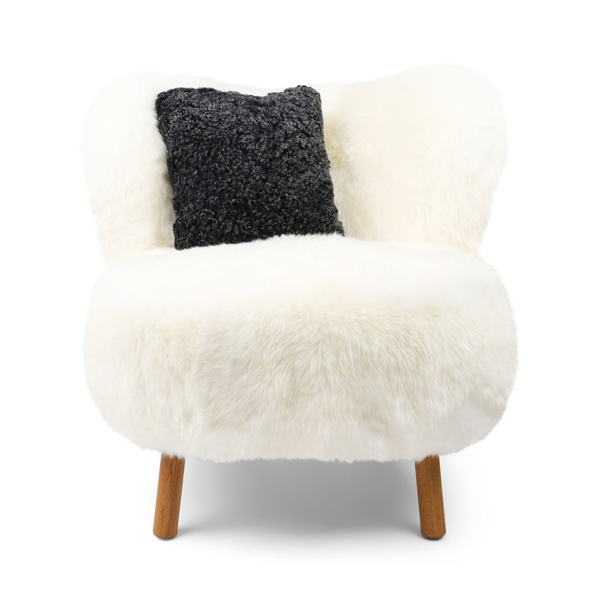 Ethan Loungestuhl | Langhaar | Neuseeland Stühle | Sheepskinhouse.ch
