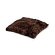Lammfell Sitzsack | Langhaar | Neuseeland | Einseitig | 90x90 cm Schokolade