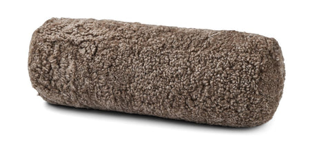 Schaffellkissen | Kurzhaar | 22x58 cm  Taupe