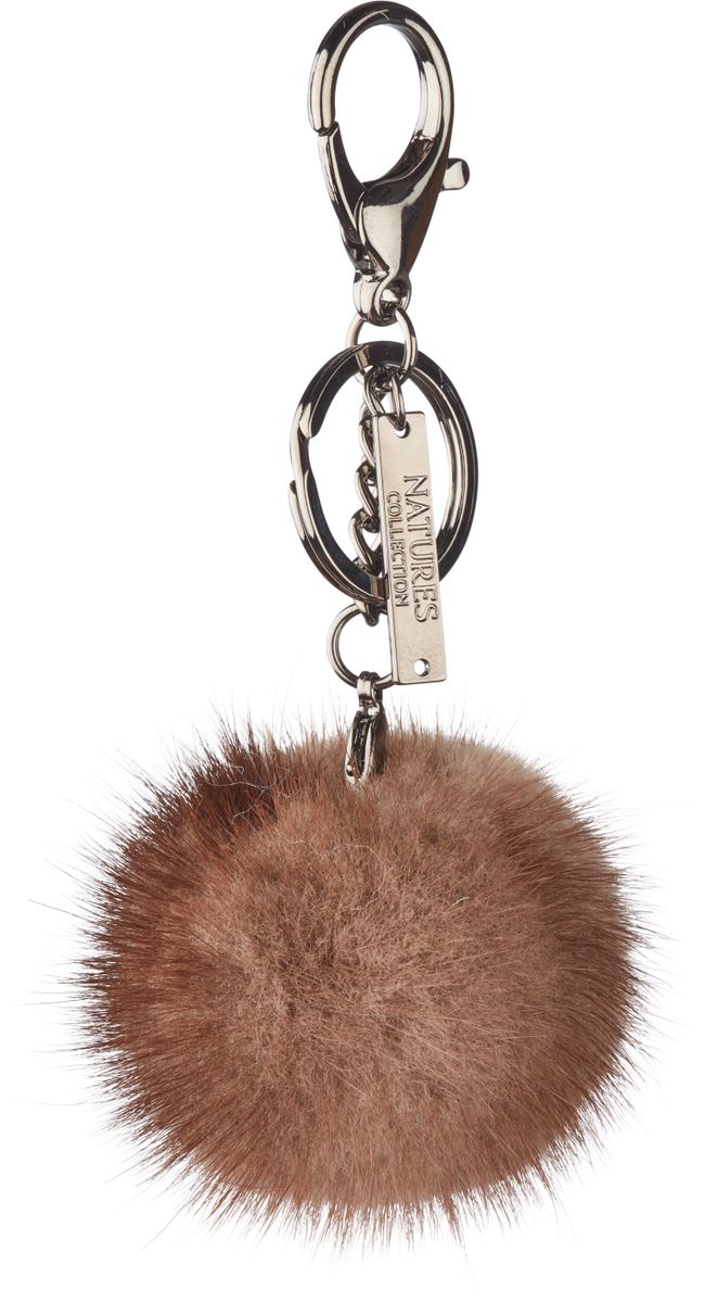 Pompon Schlüsselanhänger | Nerz Modeaccessoire | Sheepskinhouse.ch
