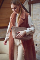 Raelynn Weste | Shearling Lammfell