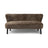Emanuel Sofa | Zweisitzer | Design Möbel Taupe
