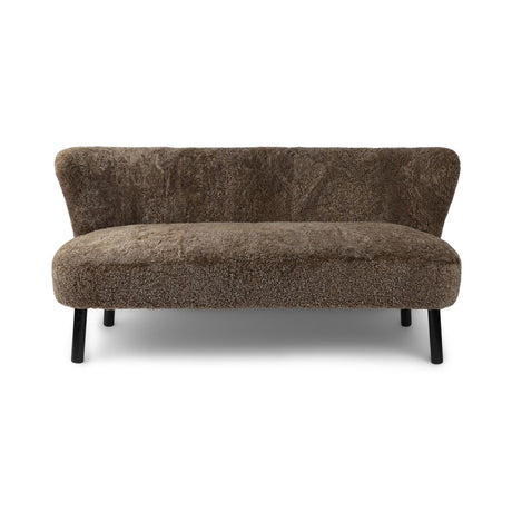 Emanuel Sofa | Zweisitzer | Design Möbel Taupe