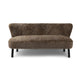 Emanuel Sofa | Zweisitzer | Design Möbel Taupe