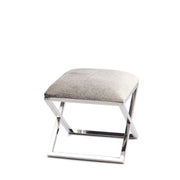Kuhfell Hocker Premium | Brasilien | 45x45x45 cm Stühle | Sheepskinhouse.ch