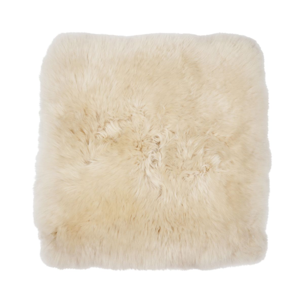 Stuhlauflage | Langhaar | Neuseeland | 40x40 cm Sitzkissen | Sheepskinhouse.ch