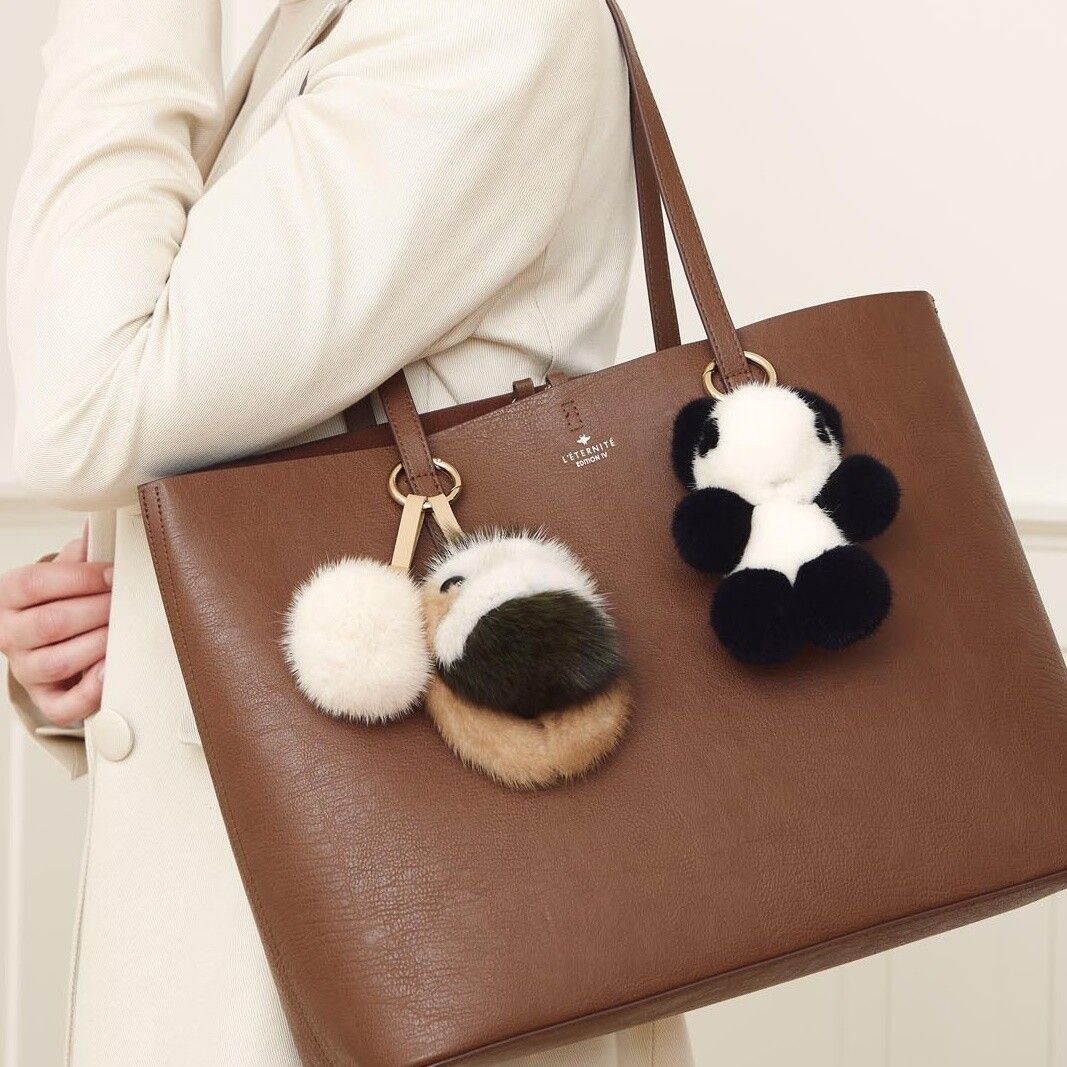 Kleiner Cronci | Nerz | Schlüsselanhänger Modeaccessoire | Sheepskinhouse.ch