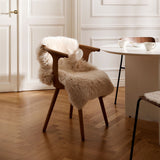 Merino Premium Lammfell | Langhaar | Neuseeland | 90x60 cm Aubergine