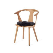 Stuhlkissen Premium | Langhaar | Neuseeland | D34 cm Sitzkissen | Sheepskinhouse.ch