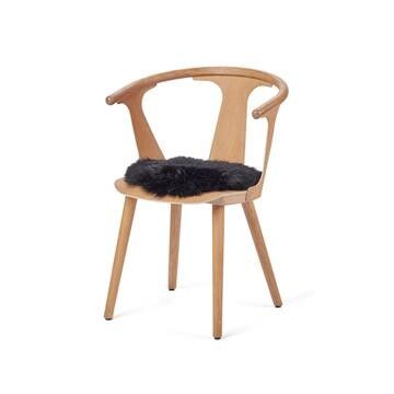 Stuhlkissen Premium | Langhaar | Neuseeland | D34 cm Sitzkissen | Sheepskinhouse.ch