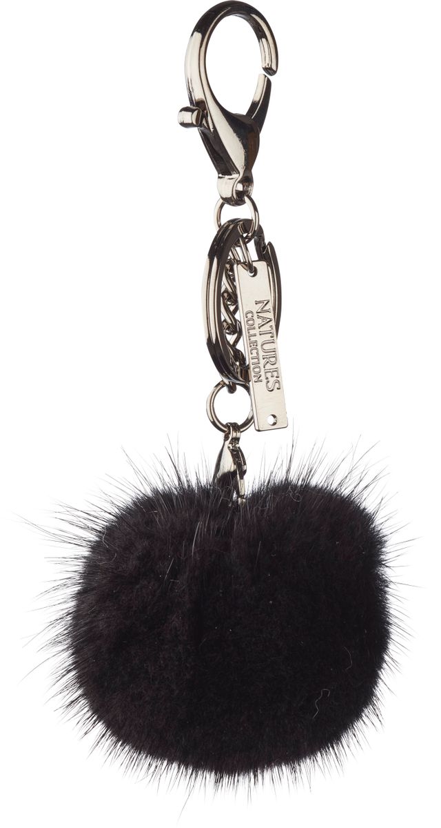 Pompon Schlüsselanhänger | Nerz Modeaccessoire | Sheepskinhouse.ch