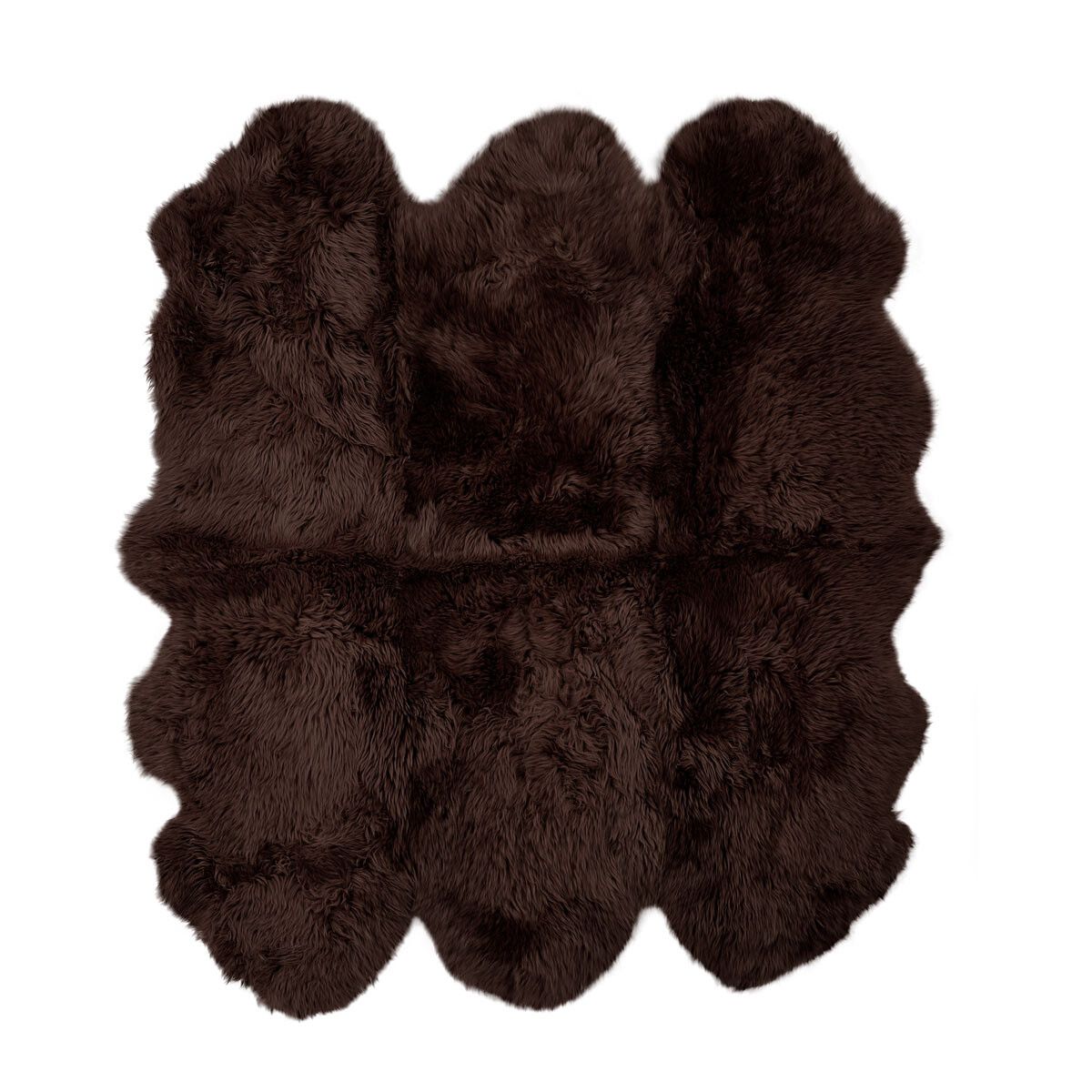 Lammfell Teppich Premium | Langhaar | Neuseeland | 180x162 cm Lammfelle | Sheepskinhouse.ch