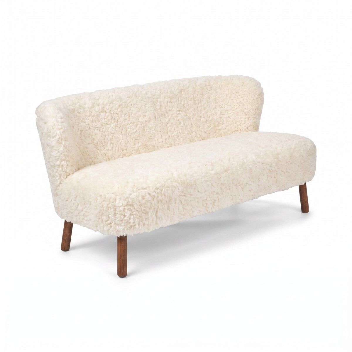 Emanuel Sofa | Zweisitzer | Design Möbel Weiß