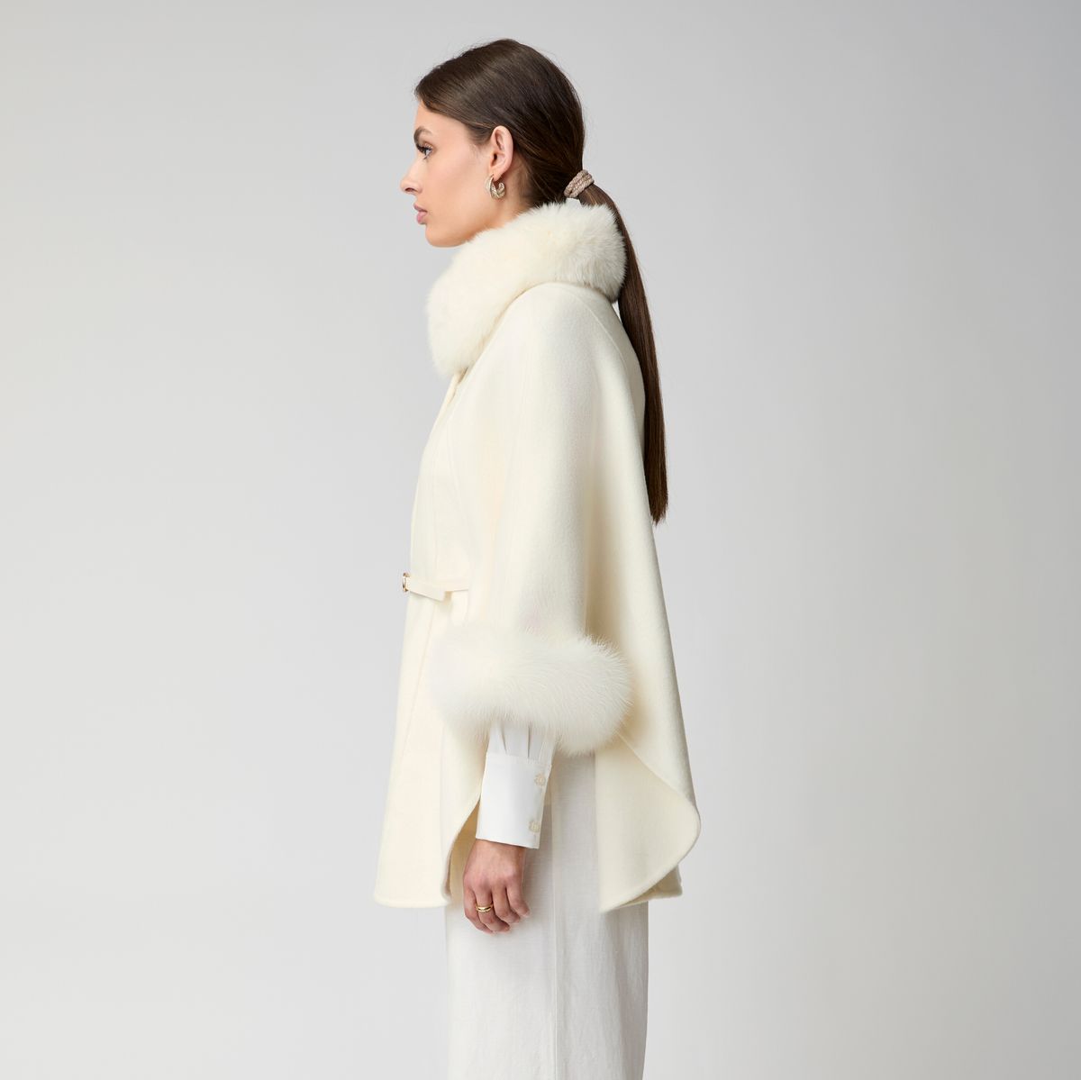 Lorraine Poncho | Wolle, Fuchs Ponchos | Sheepskinhouse.ch