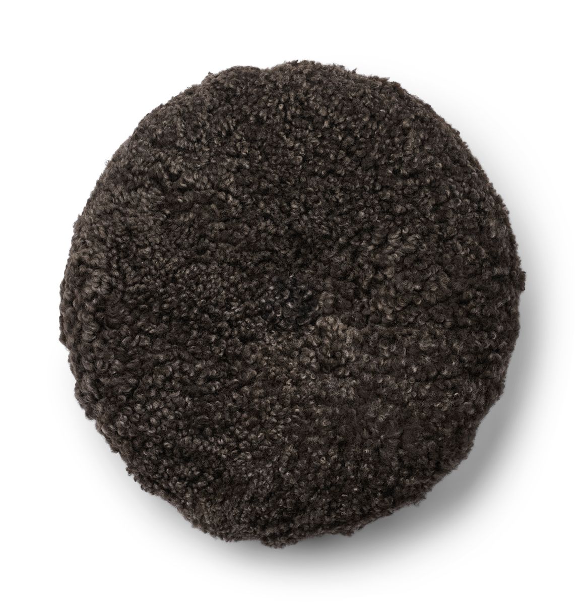 Rundes Fellkissen | Kurzhaar | Neuseeland | Doppelseitig | D40 cm Fellkissen | Sheepskinhouse.ch