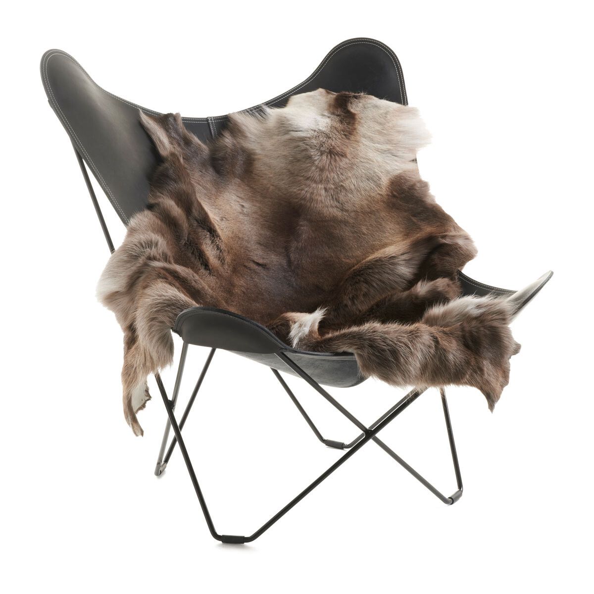 Rentierfell | Finnland | Hell (selten) | 70x110 cm Lammfelle | Sheepskinhouse.ch