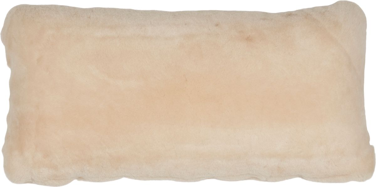 Lammfellkissen | Neuseeland | Mokassin | 28x56 cm Fellkissen | Sheepskinhouse.ch