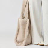 Maxi Glory Shopper | Neuseeland | Lammwolle Beige
