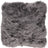Lammfellkissen Premium | Langhaar | Neuseeland | 35x35 cm Stahl