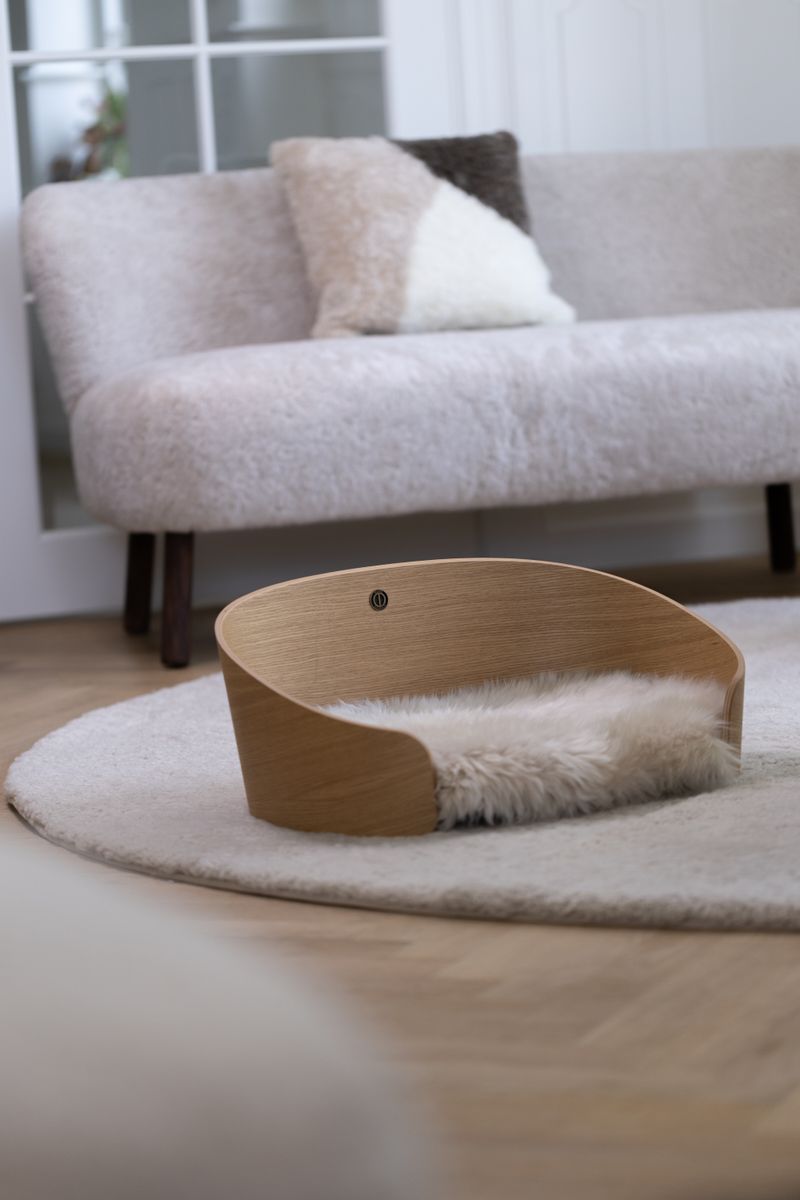 Lammfell Designerteppich | Kurzhaar | Neuseeland | D140 cm Teppiche | Sheepskinhouse.ch