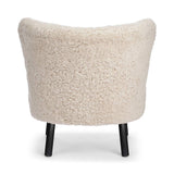 Emil Loungesessel | Lammfell Premium Beige