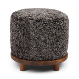 Simon Pouf | Kurzhaar | Neuseeland | D46x52 cm Poufs | Sheepskinhouse.ch