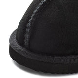 Nordic Curly Slippers | Lammfell Schwarz