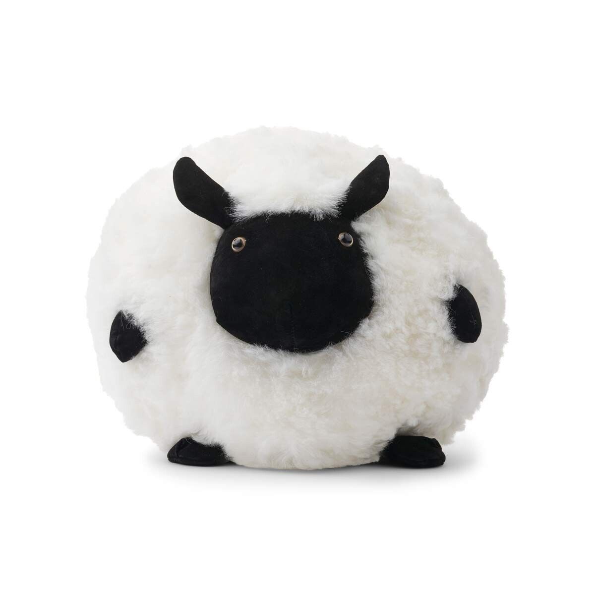 Cute Sheep | Kurzhaar | Neuseeland | D34 cm Schwarz/Weiß