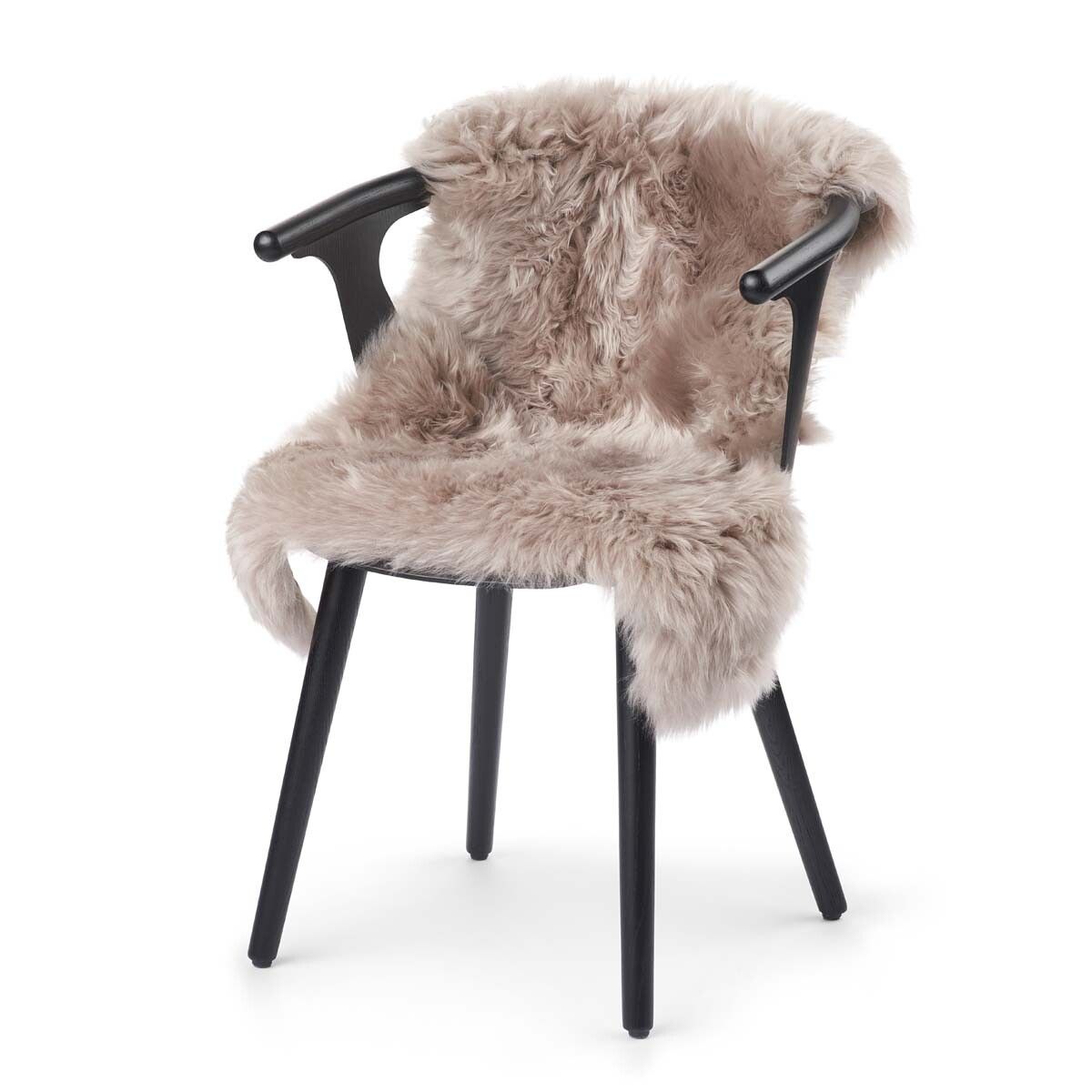 Merino Premium Lammfell | Langhaar | Neuseeland | 90x60 cm Dove