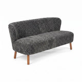 Emanuel Sofa | Zweisitzer | Design Möbel Grafit