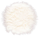 Lammfellkissen | Tibet | D38 cm | D45 cm | D62 cm Weiß