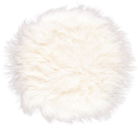 Lammfellkissen | Tibet | D38 cm | D45 cm | D62 cm Weiß