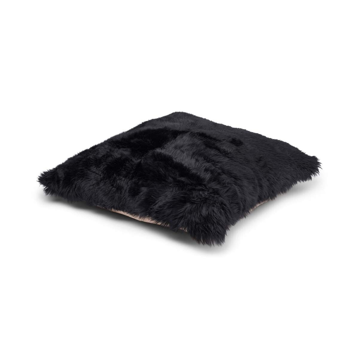 Lammfell Sitzsack | Langhaar | Neuseeland | Einseitig | 90x90 cm Fellkissen | Sheepskinhouse.ch