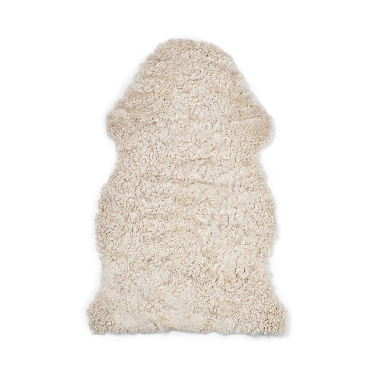 Normales Lammfell | Kurzhaar | Neuseeland | ca. 85x60 cm Beige