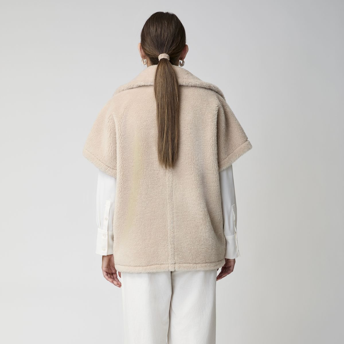 Antonella Poncho | Lammwolle Ponchos | Sheepskinhouse.ch