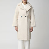 Savannah Mantel | Lammwolle Beige