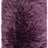 Lammfellkissen Premium | Langhaar | Neuseeland | 28x56 cm Aubergine