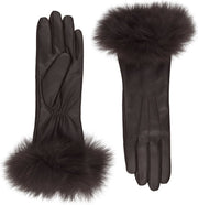 Kimberly | Lederhandschuhe | Nerzpelz | Damenhandschuhe