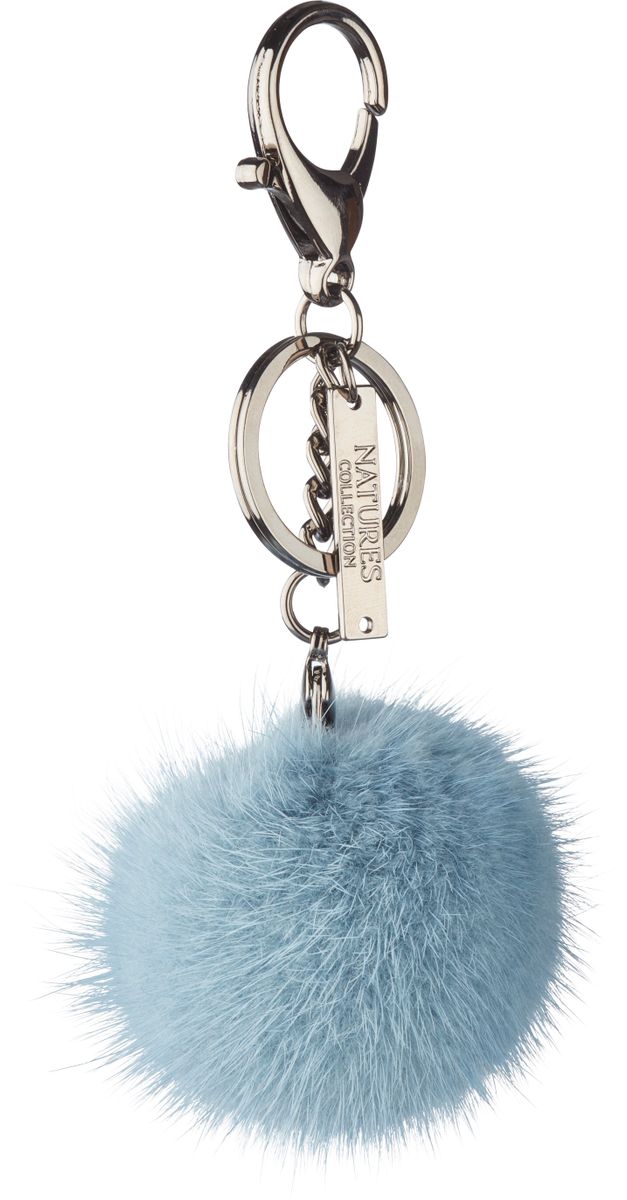 Pompon Schlüsselanhänger | Nerz Modeaccessoire | Sheepskinhouse.ch
