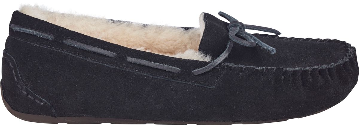Lammfell Hausschuhe | Mokassin | Veloursleder | Größe 36-41 Fellschuhe | Sheepskinhouse.ch