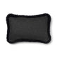Wollkissen | 100% Wolle | Fellborte | 52x52 cm | 34x52 cm Kohle/Schwarz