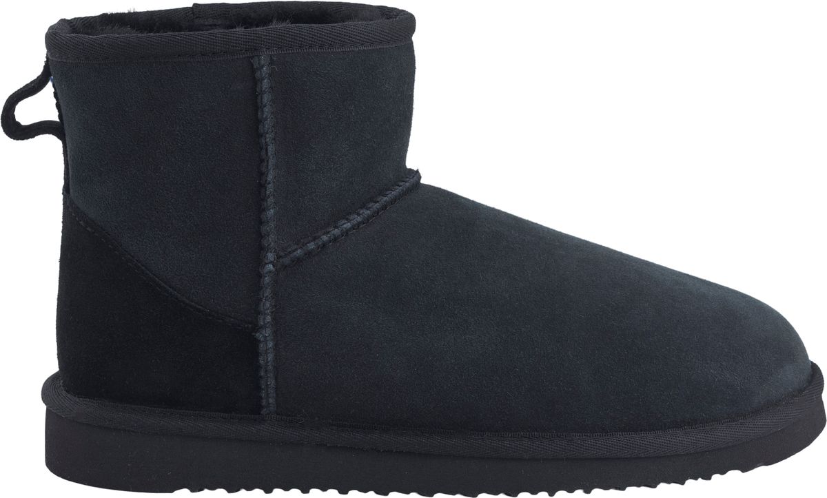 Lammfell Stiefelette Mini | Damen | Größe 35-42 Schwarz