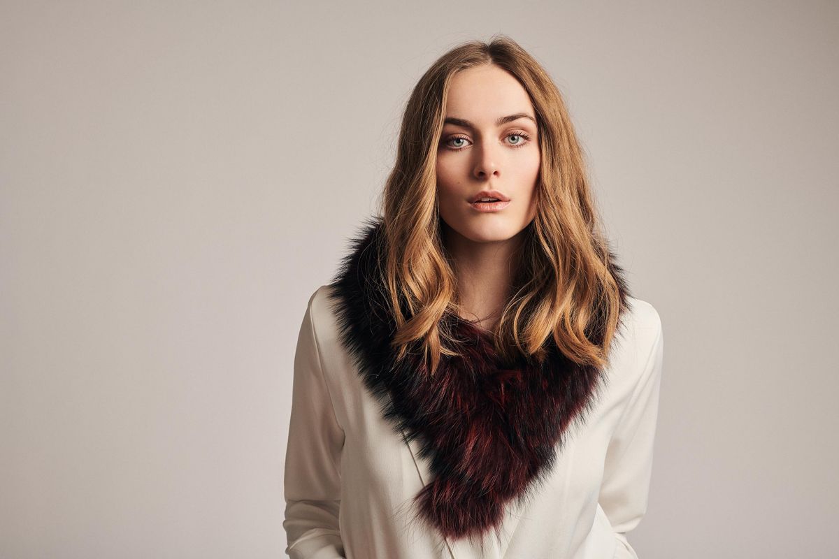 Klara Kragen | Waschbär Modeaccessoire | Sheepskinhouse.ch